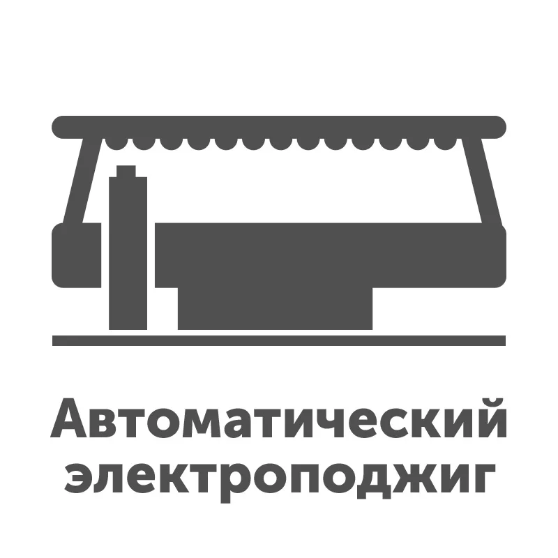 Встраиваемая панель с газконтролем, с чугунными решетками AVEX HM 6045 W, WOK конфорка, электроподжиг,закаленное стекло