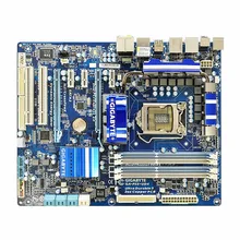 Для Gigabyte GA-P55-UD4 оригинальная б/у рабочего стола материнской платы P55-UD4 P55 LGA 1156 i5 i7 DDR3 16G SATA2 блок питания ATX