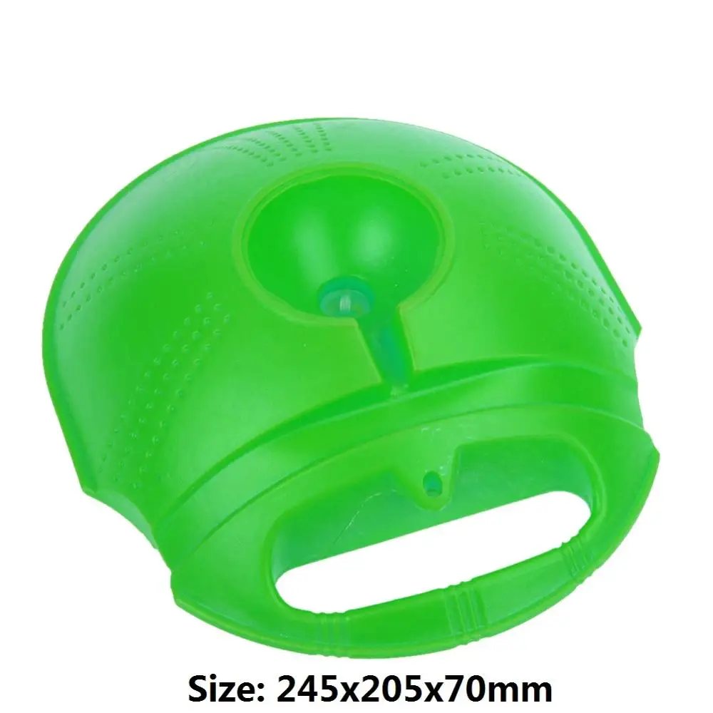 Дропшиппинг тренировочный инструмент для тенниса, тренировочный мяч с струнами, Теннисный тренажер, плинтус, спарринг, устройство - Цвет: Green without Ball