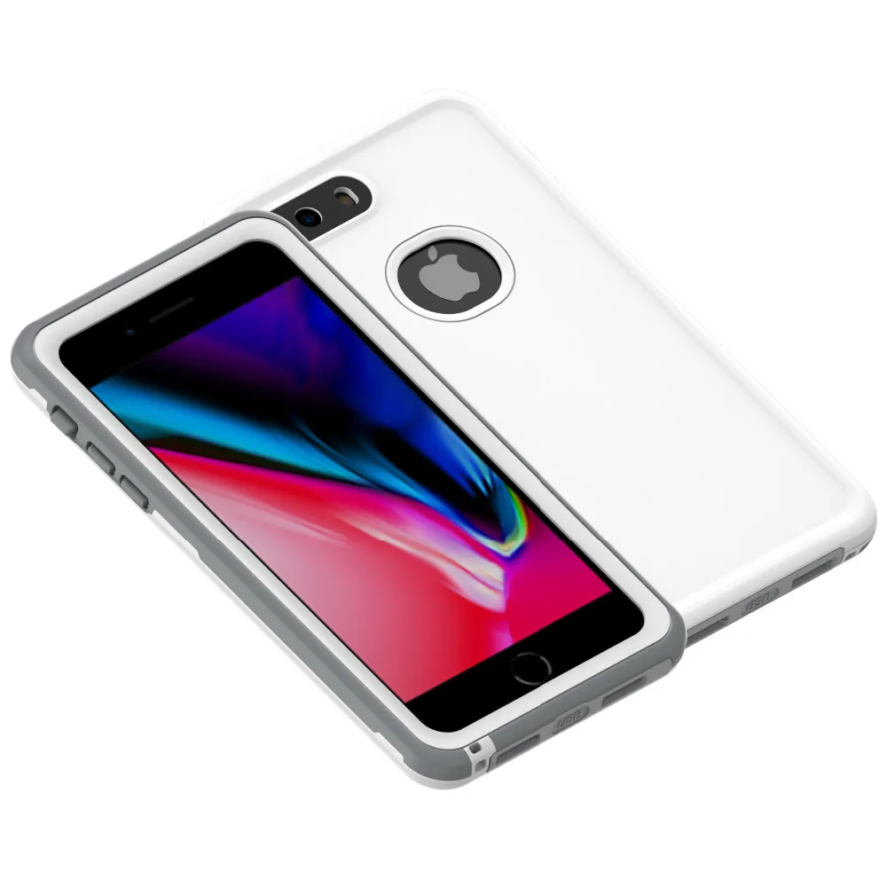 

Waterproof Case for iPhone 8 Plus Ultra Slim IP68 Clear Sound High Sensitive Touch Screen Retail Packaging