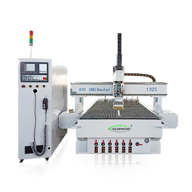 

jinan igoldencnc factory 1325 atc cnc router for wood