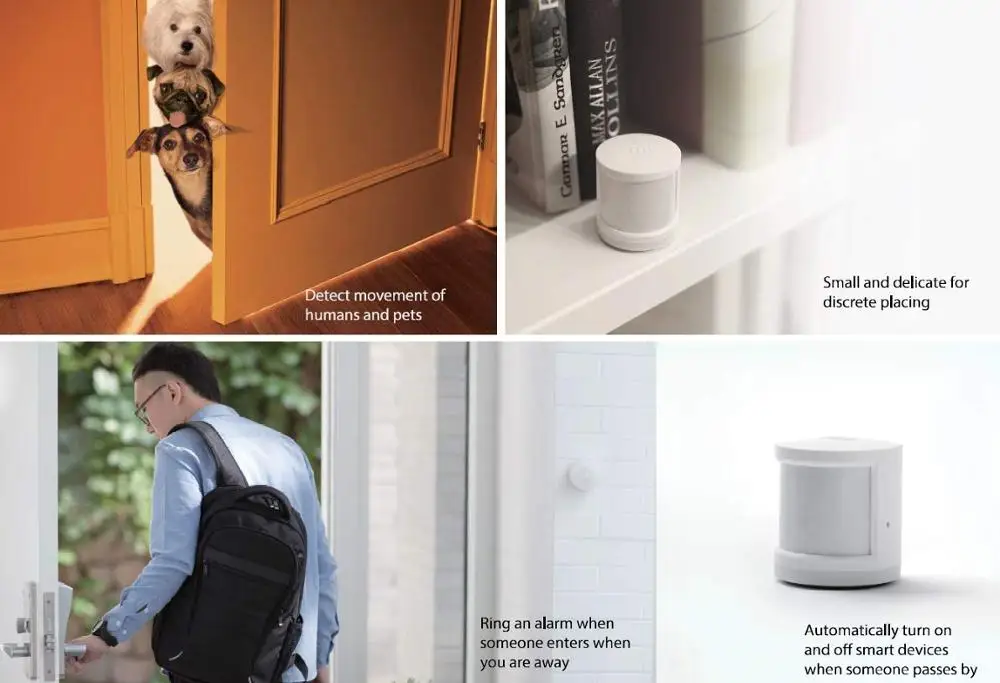  Xiaomi EU Version Mi Smart Sensor Set Control Hub Motion Window & Door Sensors Wireless Switch