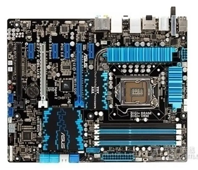 

Socket LGA 1155 PCI-E 3.0 USB3.0 SATA3.0 For ASUSP8Z77-V DELUXE Desktop Motherboard Z77 DDR3 Used Mainboard