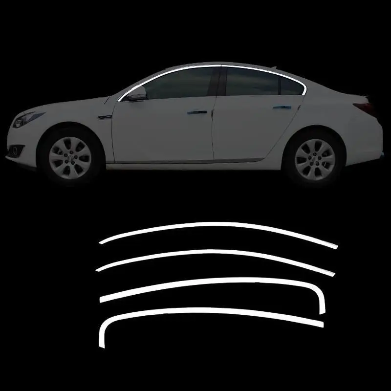 Body Window exterior promote decorative parts car styling bright sequins accessory 09 10 11 12 13 14 15 16 17 FOR Buick Regal Body Window exterior promote decorative parts car styling bright sequins accessory 09 10 11 12 13 14 15 16 17 FOR Buick Regal
