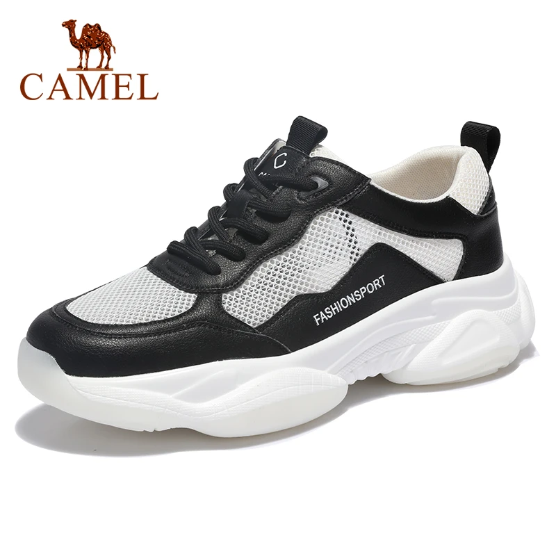 

CAMEL Men's Shoes Summer Breathable New Men's Casual Shoes Increased Retro Breathable Sports Mesh Comfortable Male Footwear