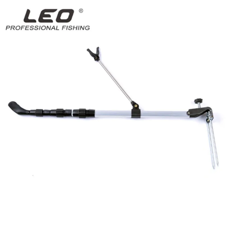 

Leo 65-145cm Stretch Fishing Rod Aluminum Alloy & Rubber Fishing Rod Support Utility Special Holder For Taiwanese Fishing Method