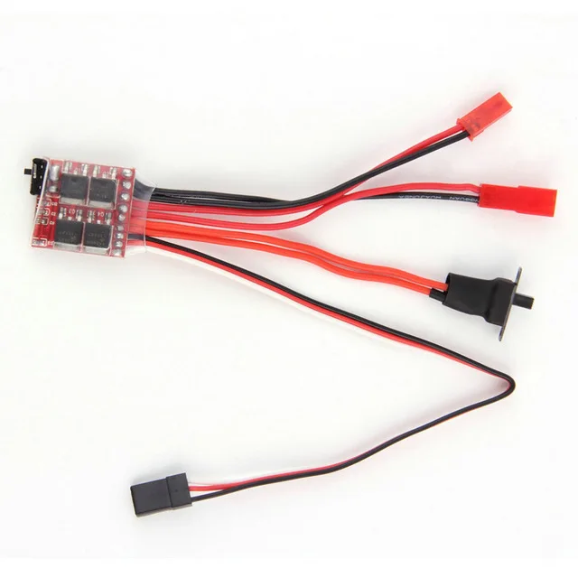 20*20 мм Скорость мотора щетки 2 кГц RC ESC 20A 30A контроллер скорости двигателя с
