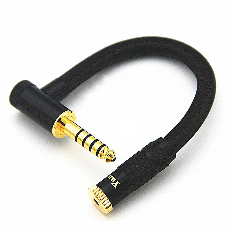 Adaptador de auscultadores balanceado HIFI, cabo áudio