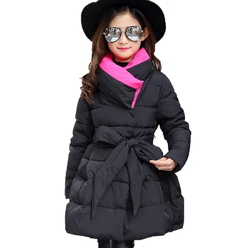 

Girls Winter Coats and Jackets Children Girls Parka Spring Autumn Warm Girls Clothes 2018 Big Teen Age 6 8 10 12 14 Year C81