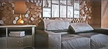 

Plastic Molds Plastic forms, plastic 3D decorative wall panels "COMB" for gypsum, Price for 1pcs unique design