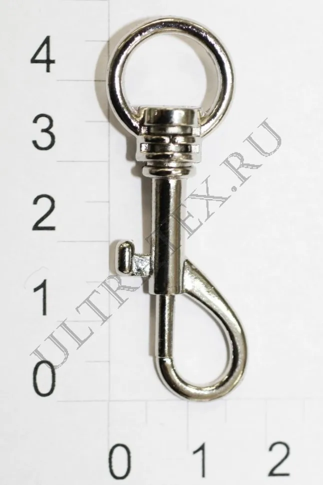 100 pcs, different sizes, Metal Handbag Bag Clasps Lobster Swivel Trigger Clips Snap Hooks Buckles Carabiner Gold Silver Bronze - Цвет: Nickel 11x47.5mm