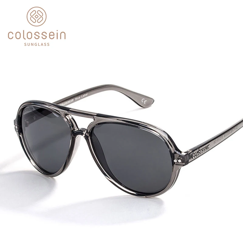 Женские поляризованные солнцезащитные очки в ретро стиле, классический модный светильник, солнцезащитные очки для мужчин, Ретро стиль, Овальные, коричневые, UV400 - Цвет линз: 04