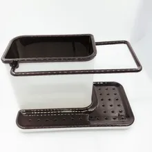 

Plastic Racks Organizer Cabinet Kitchen Sink Caddy Space Tidy Storage Holder Kitchen Organizer