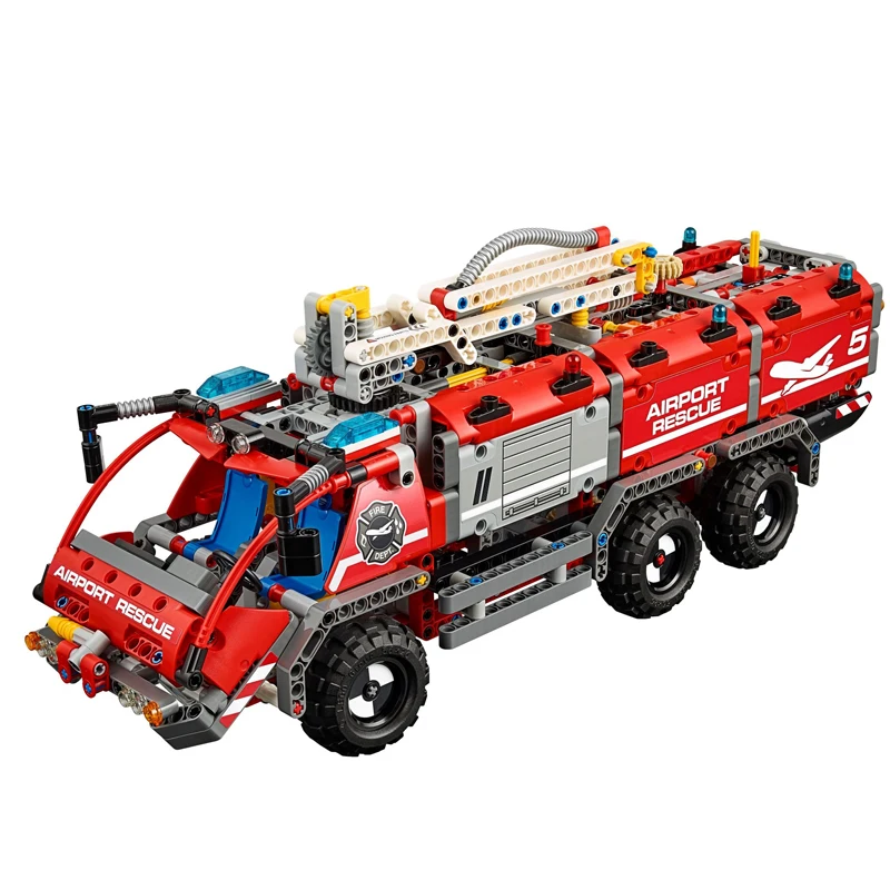 LEGOING Technic Series 42068 1180pcs City Rescue Vehicle Model Building Blocks Lepin 20055 Birthday Gift Toys For Children 