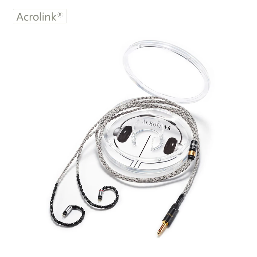 Acrolink 1 2 м Высокое качество PCOCC DIY Модернизированный кабель для наушников Ремонт