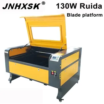 

JNHXSK 130W power laser engraving and cutting machine with ruida control system RD Works 6442S interface USB 2.0 CNC CO2 110/220