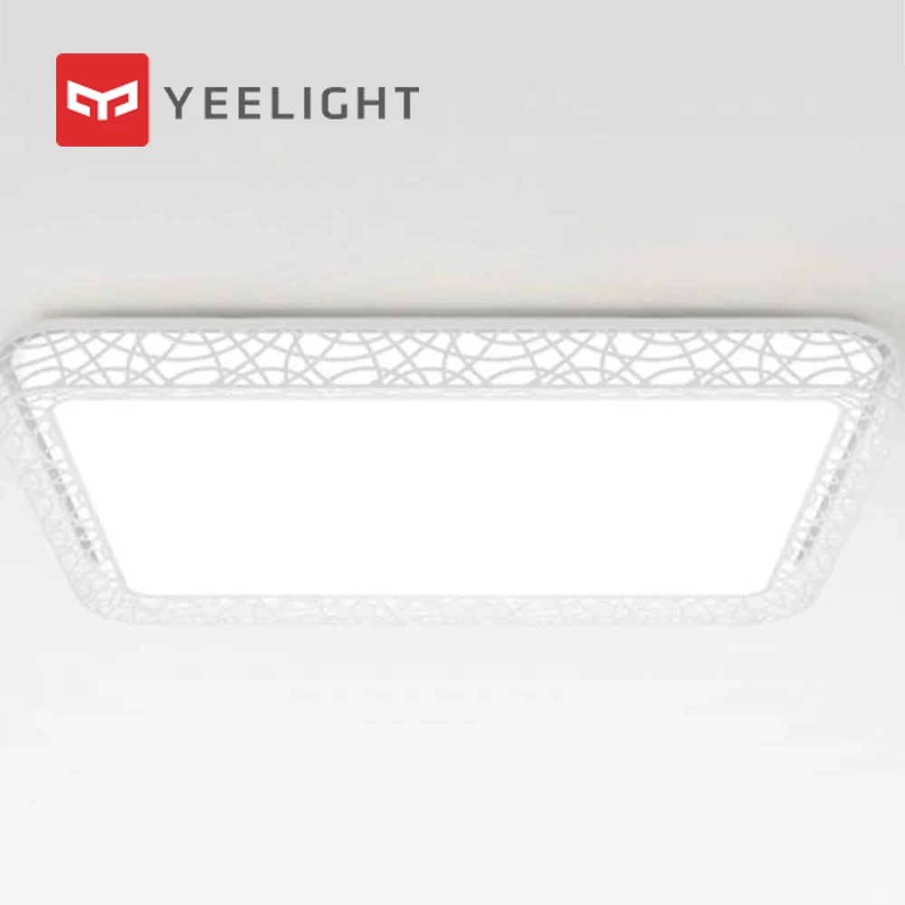 

Original Xiaomi Mijia Yeelight YILAI YlXD07Yl 110W Rectangle Style Hollow LED Ceiling Light Pro Adjustable Home AC220-240V