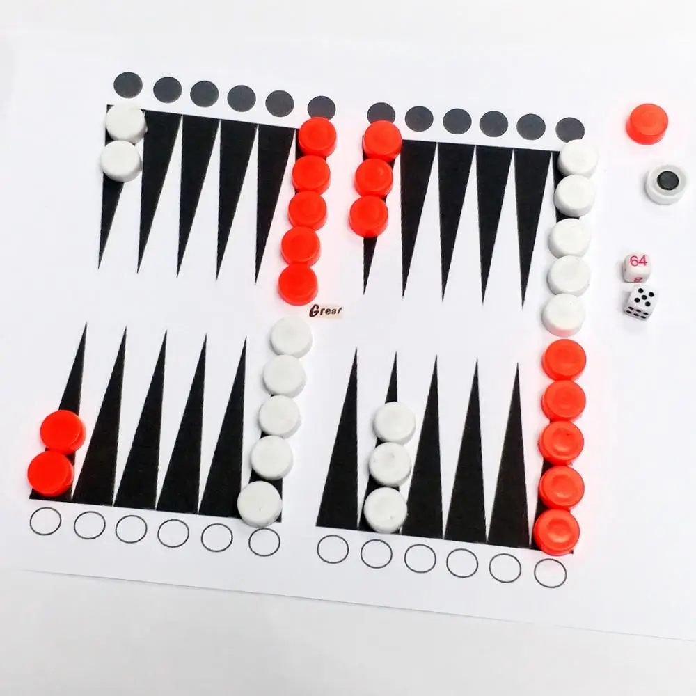 2Set Da Viaggio Pocket Gioco Back-Gammon Gioco Bomboniere E Ricordini Toy Pinata Di Riempimento Di Festa Di Compleanno Della Ragazza Del Ragazzo Bambi