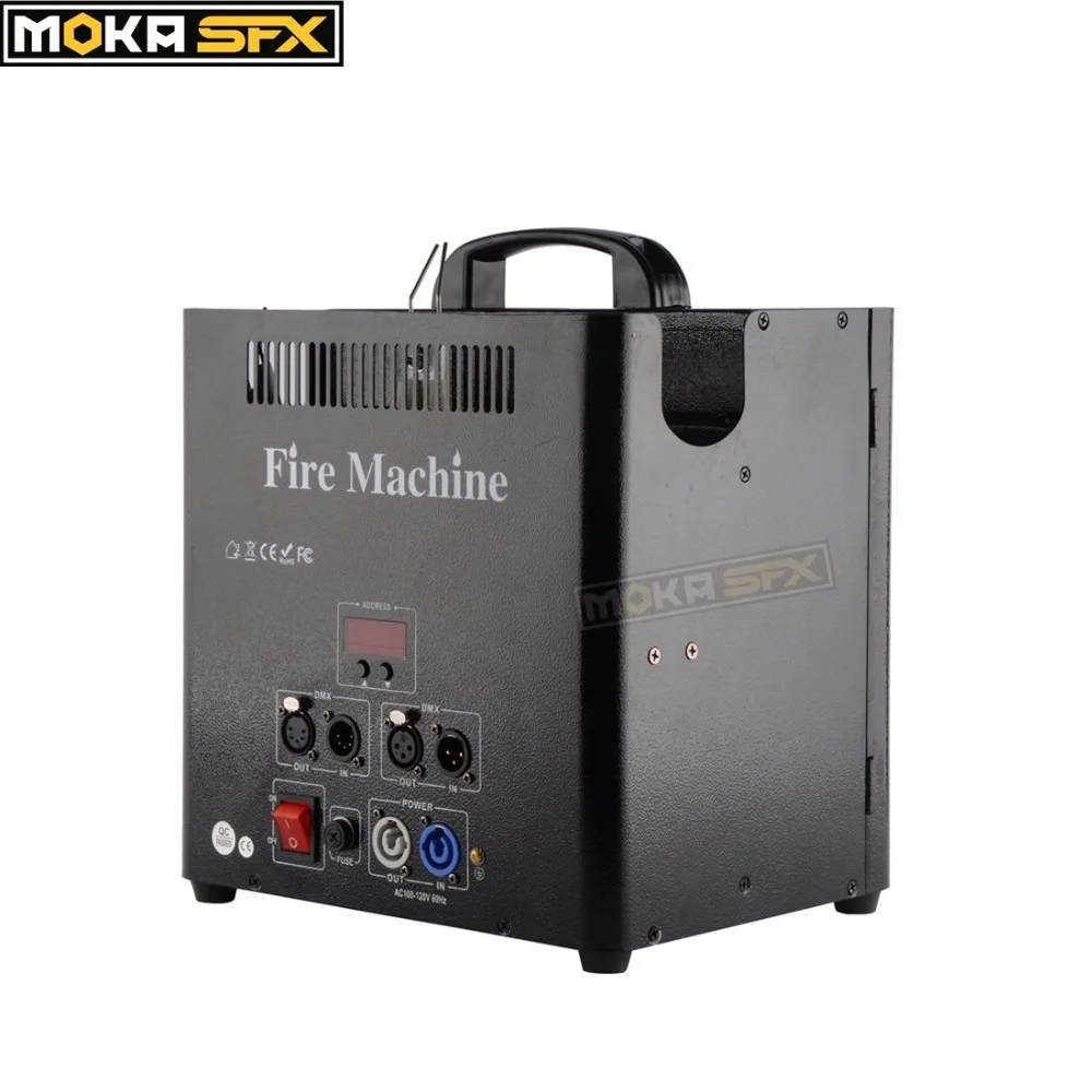 

US Stock Triple Way Fire Flame Machine Stage Effect Equipment DMX Control spray fire machine for Nightclub Club Party Decoration