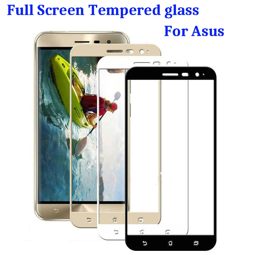 9H полное покрытие закаленное стекло для ASUS Zenfone 3 Max ZC520TL ZE520KL 3s ZC521TL ZE552KL ZE553KL ZC553KL