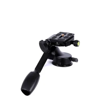 

Fotopal QZSD Q08 3-Way Fluid Head Rocker Arm Video Tripod Ball Head+ Quick Release Plate For DSLR Camera Tripod Monopod