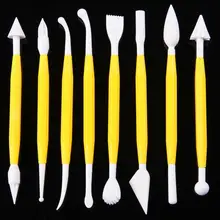 8 шт./компл. помадка для украшения тортов паста цветок Моделирование Инструменты для приготовления торта кухонная утварь для выпечки