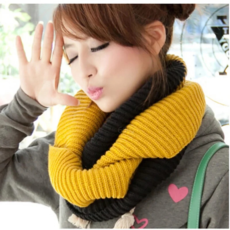 OL Hot Sale Fashion winter warm Ring scarf lic Women man Wool shawl Neck Wrap soft thicken Unisex Knitted scarves female OL Hot Sale Fashion winter warm Ring scarf lic Women man Wool shawl Neck Wrap soft thicken Unisex Knitted scarves female