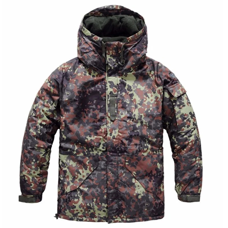 Primium Corée Original Southplay Hiver Imperméable 10000mm Veste Chauffante Camo Militaire