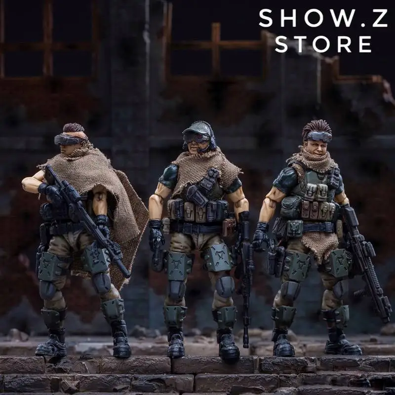 

[Show.Z Store] JoyToy Source Acid Rain 1/18 Russian Federation Caucasus Squad Set of 3 Figures Action Figure