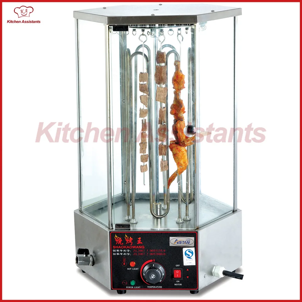 

EB36-2 rotary mutton string meat roaster machine of bbq equipment