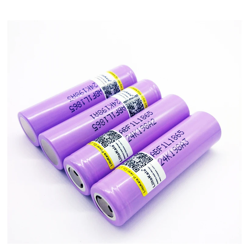 

4PCS liitokala lii-F1L Original 3.6V 18650 INR18650 F1L 3350mAh 4.2V Cut Off Rechargeable Battery for