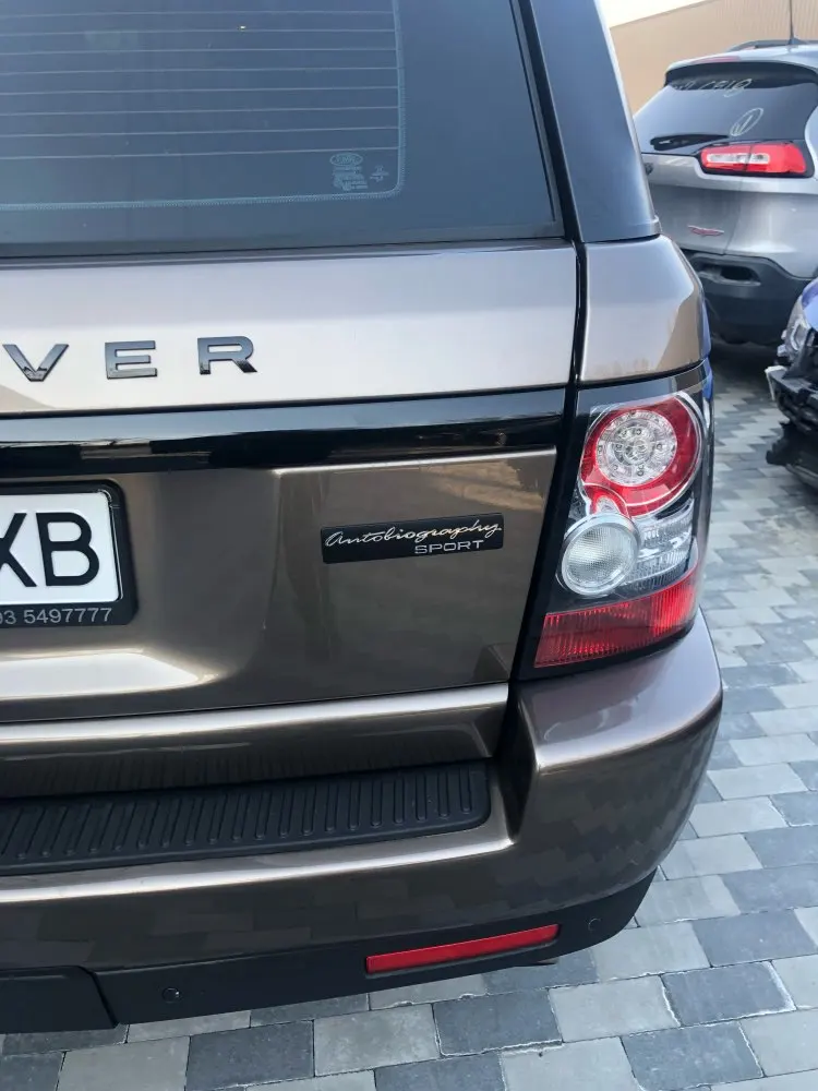 pour Discovery Range Rover CarWorld Logo en m/étal de voitureLettres Noires EVOQUE Sport autobiographie couvercles de Coffre Insigne arri/ère embl/ème embl/èmes insignes