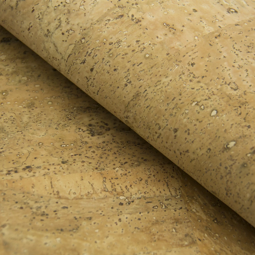 PORTUGAL cork fabric Natural Cork fabric Cork leather Vegan waterproof Abrasion resistance fabric COF-180