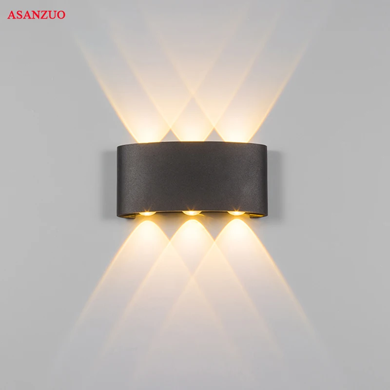Современный светодиодный настенный светильник 2 Вт 4 6 с двойной головкой