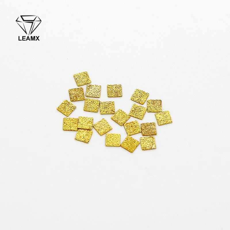 

About 1000 PCS/bag Nail Decoration Sticker 3D Stereo Gold Diamond Shape Nail Manicure Decorative Charm Alloy For Manicure Decor