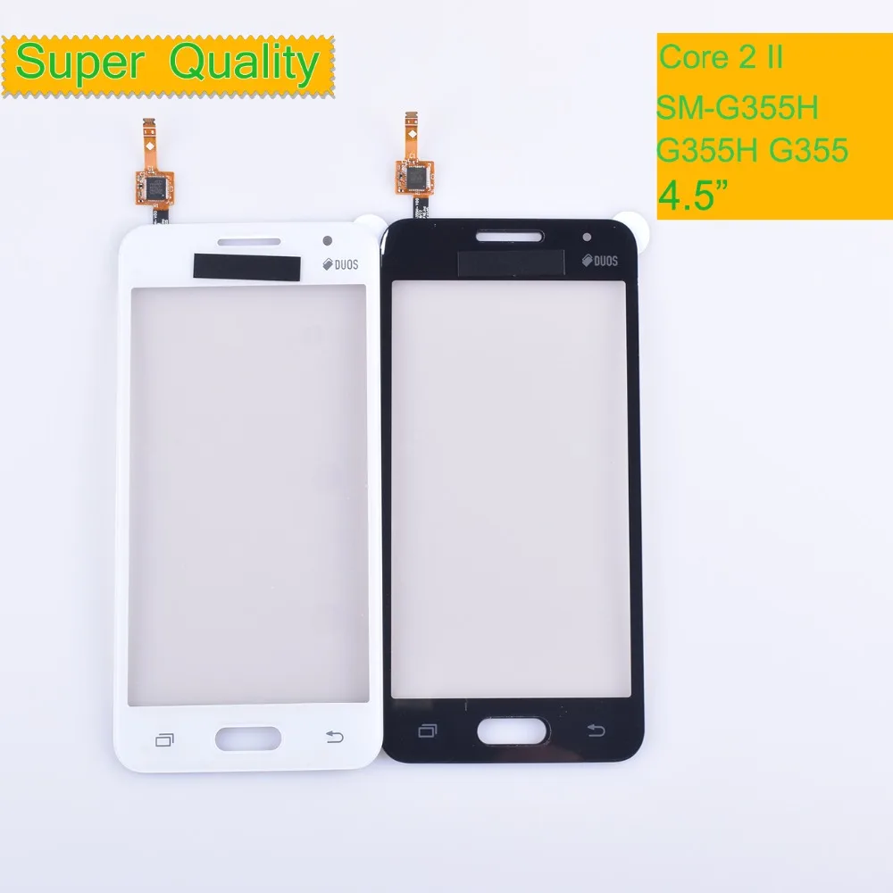 Панель сенсорного экрана G355 для Samsung Galaxy Core 2 II SM G355H G355M сенсорная панель с