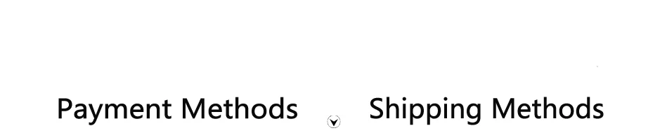 Payment Methods & Shipping Methods