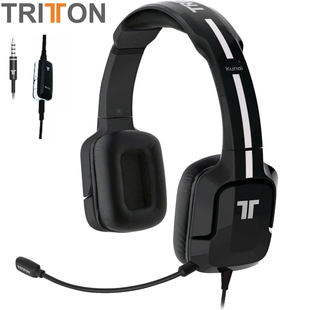 

TRITTON Kunai Stereo Headset for PlayStation 4, PlayStation 3, PS Vita, and Mobile Devices