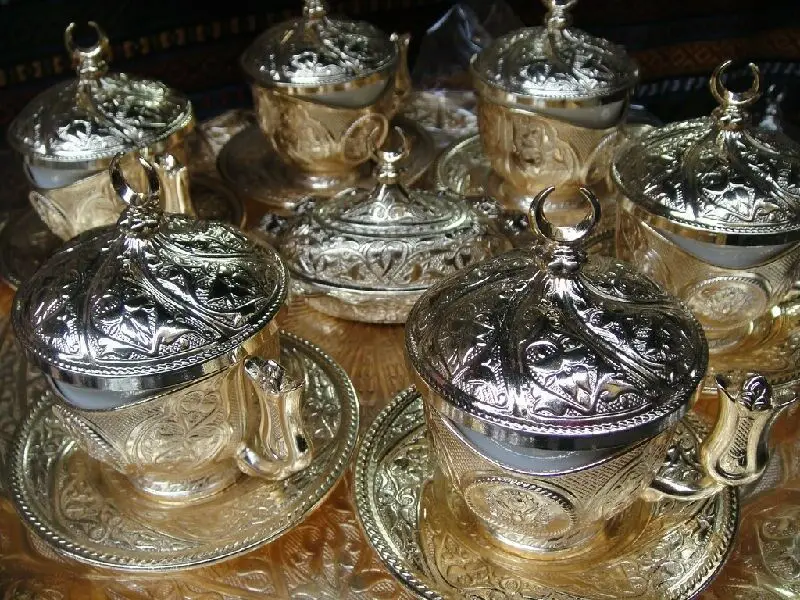 Authentic Ottoman Style Handmade Copper Turkish Coffee& Espresso ...