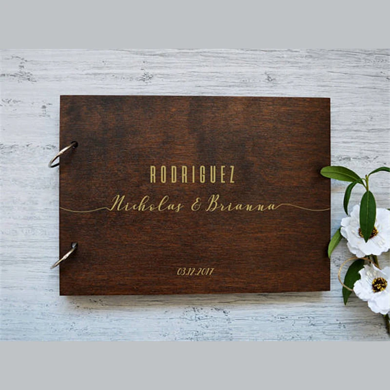 Country Guestbook Wood Sign Wood Guestbook CARVED Wedding Guest Book Alternative Rustic Guestbook Personalized Guestbook Wedding Gift