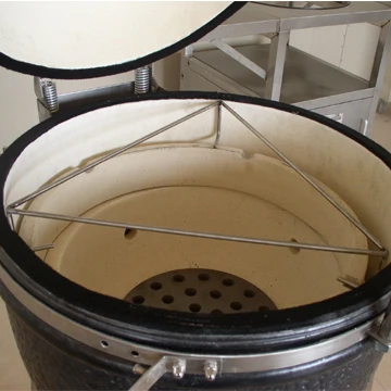 

Elevator for 21 inch kamado BBQ Ceramic kamado spare parts Fit with 360 MM Pizza Stone Size L 35.5CM x H 7.8CM