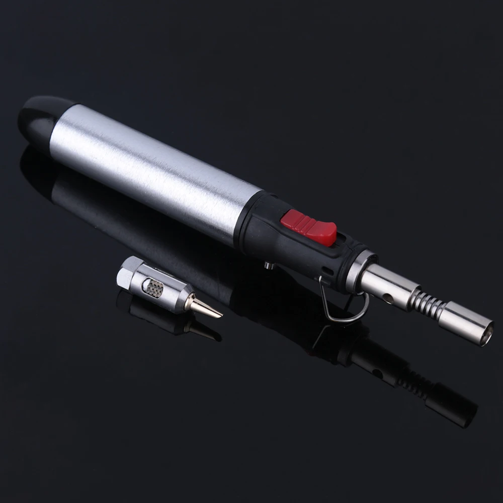 Portable Cordless Solder Iron Gas Soldering Iron Flame Butane 12ml Heat