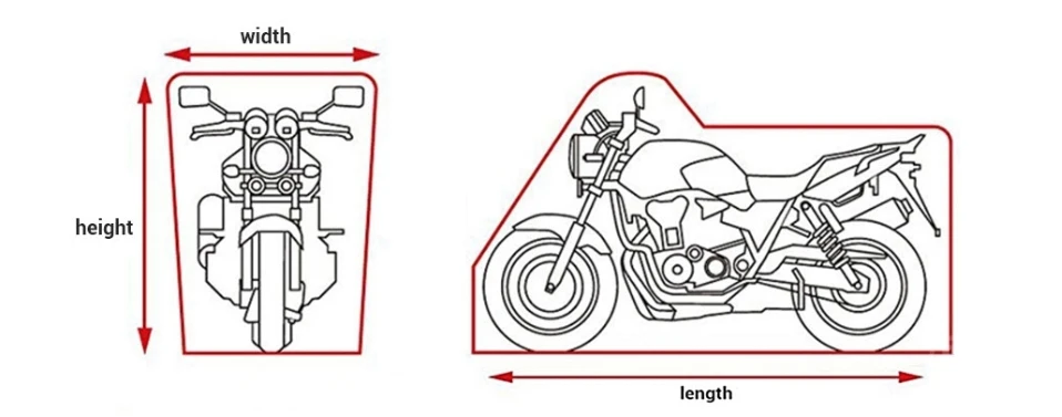 universal todas as estações da motocicleta capa