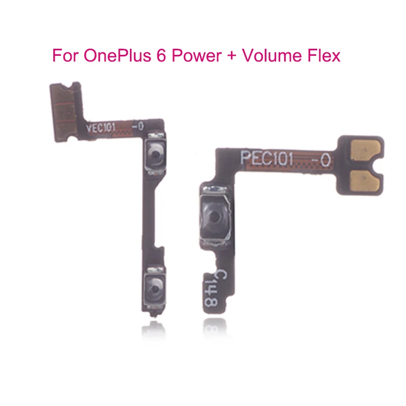 Witrigs Power Button Volume Button Flex Cable For OnePlus 33T 5 5T 6 6T 7 Pro Mute Volume Key Connector Ribbon Replacement (4)