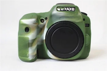 

Soft Silicone Case Camera Protective Body Bag For canon eos 80d Rubber Cover Battery Openning 80D Camera Bag