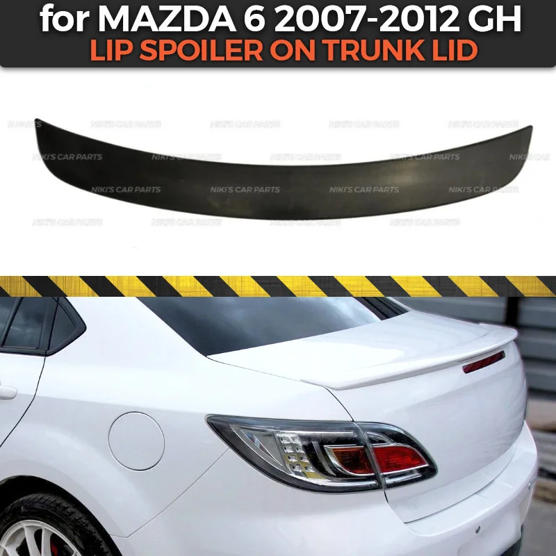 Чехол спойлер для Mazda 6 GH 2007 2012 АБС пластик спортивный стиль Стайлинг автомобиля