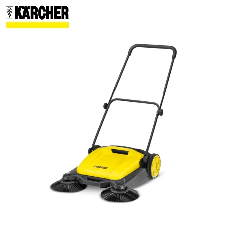 Sweeping machine S 650 KARCHER Suction sweeper Road sweeping machine Hand-air broom Garden and yard sweeper Cleaning leaves Sweeping machine S 650 KARCHER Suction sweeper Road sweeping machine Hand-air broom Garden and yard sweeper Cleaning leaves