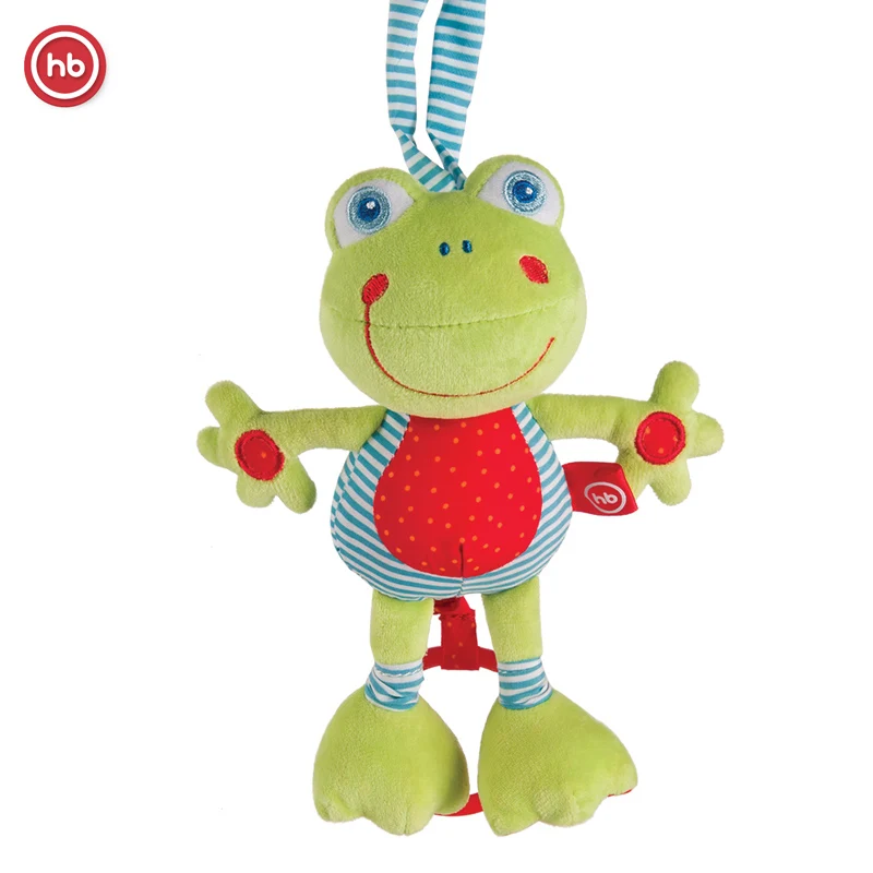 

Подвесная музыкальная игрушка-растяжка Лягушка Happy Baby FROLIC FROGLING