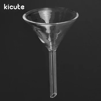 

Kicute 1Pc Excellent 60mm Transparent Glass Triangle Funnel Lab Glassware Laboraotry Chemistry Educational Stationery