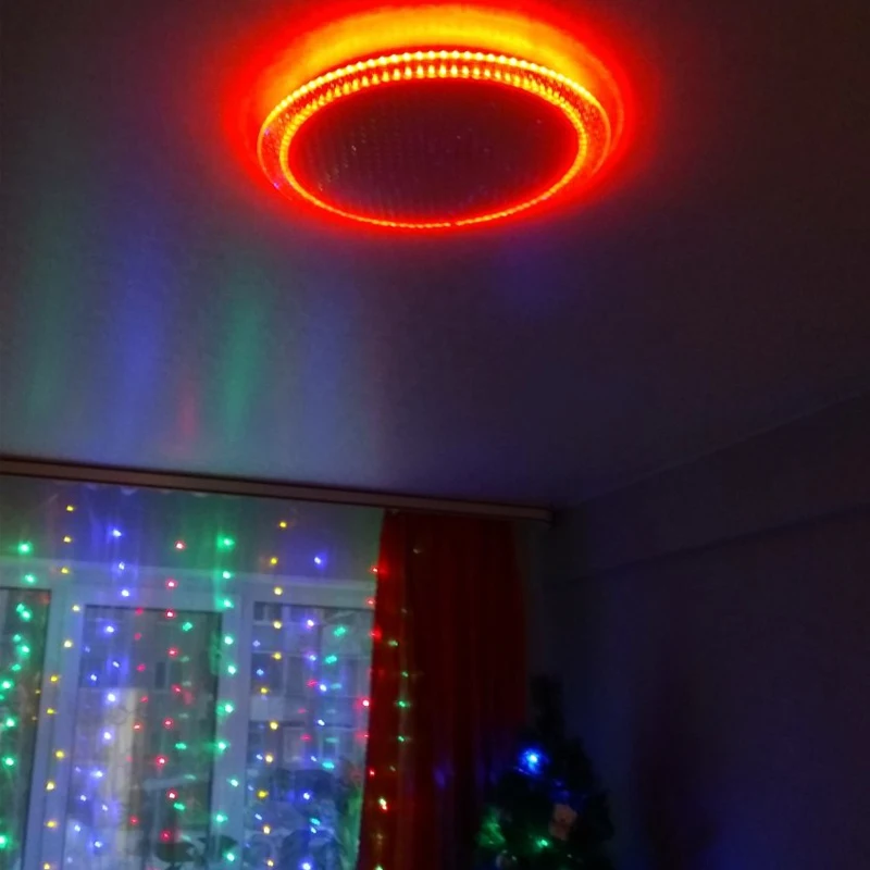 Управляемый светодиодный светильник ESTERA 60W RGB R 465 WHITE 220V IP20 Maysun Estares|Потолочные